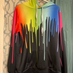 Rainbow hoodie